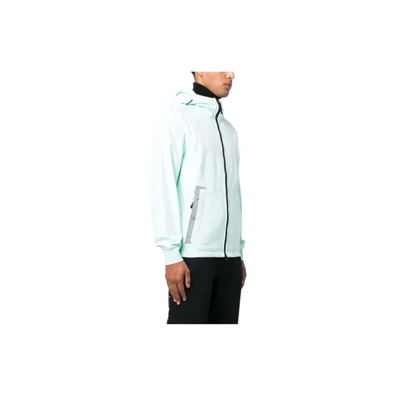 STONE ISLAND LIGHT SOFT SHELL R SERIES SOFT SHELL Jackets Coats Men's Turquoise-3