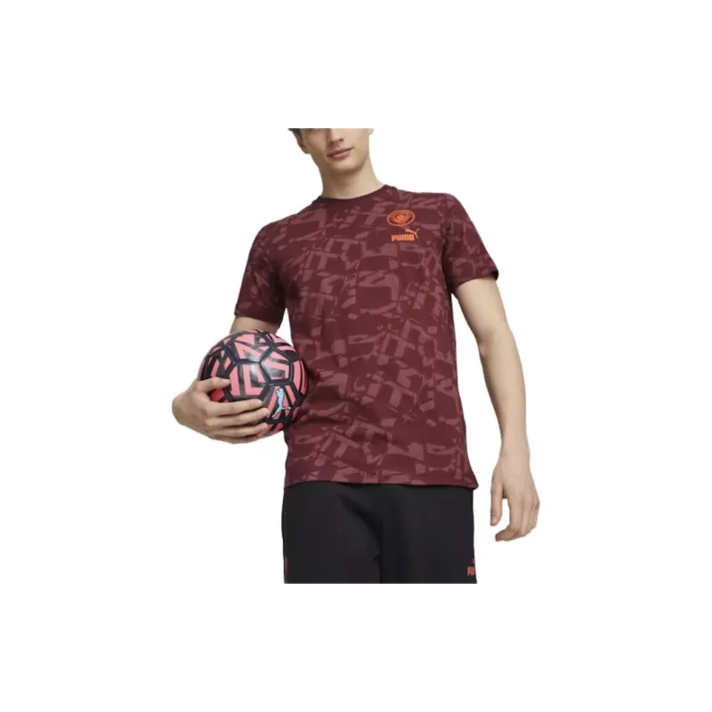 PUMA T-Shirt Men's Eggplant Purple-3