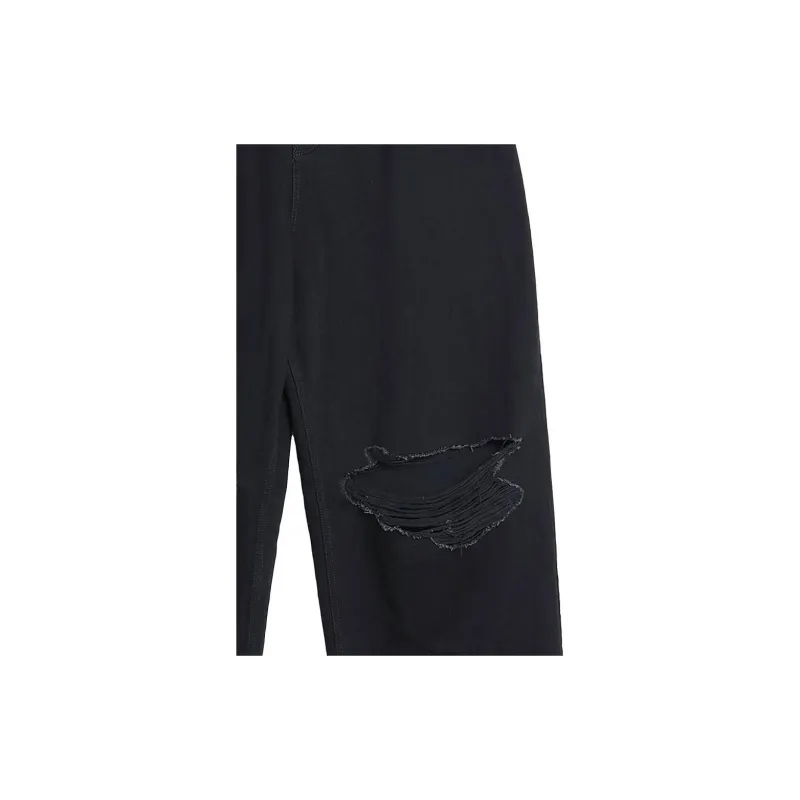 Balenciaga SS22 Jeans Loose Fit Style Men's Black-5