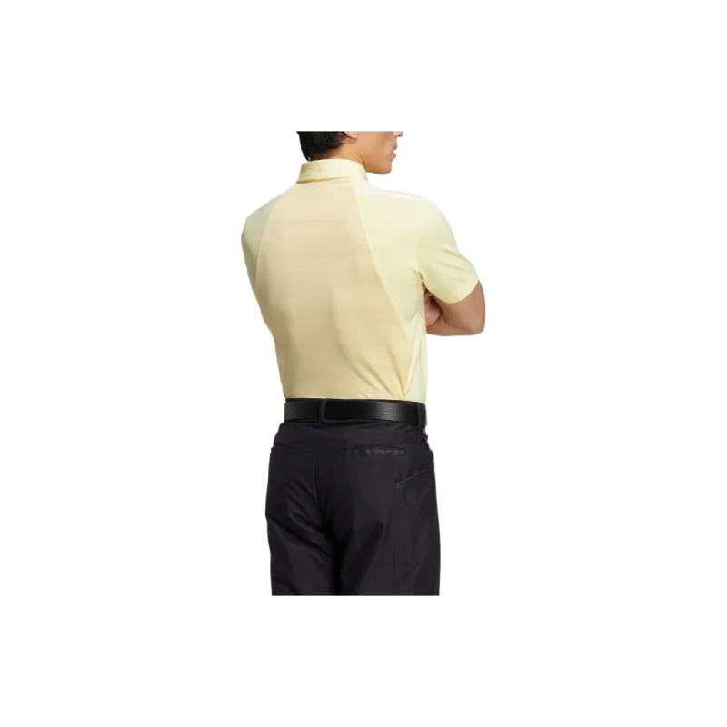 Adidas Polo Shirts Men Yellow-2