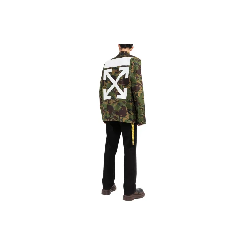 OFF WHITE Camou Patch Field Jacket-3