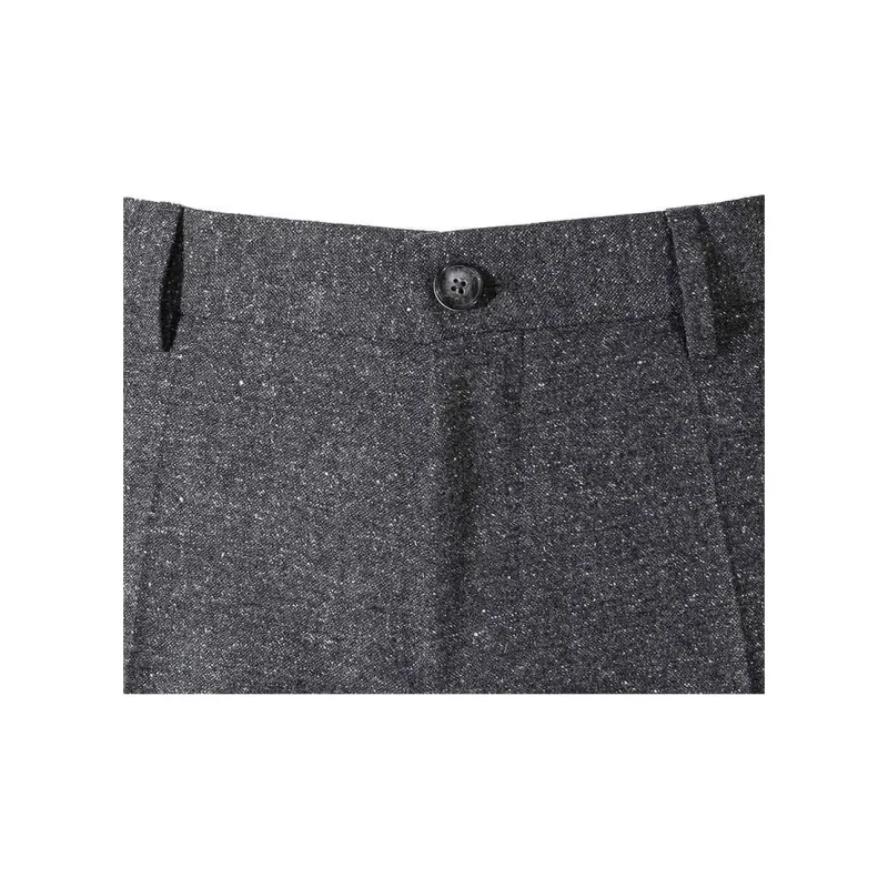 HUGO BOSS SS24 Suit Trouser Men's Coal Gray-3