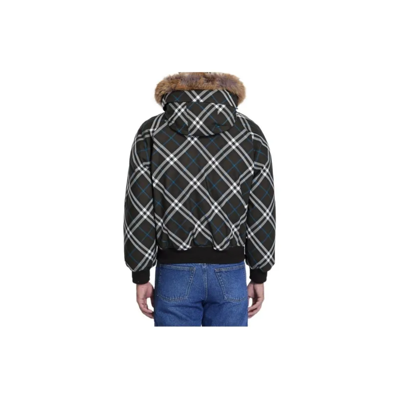Burberry Checked Padded Jacket-3
