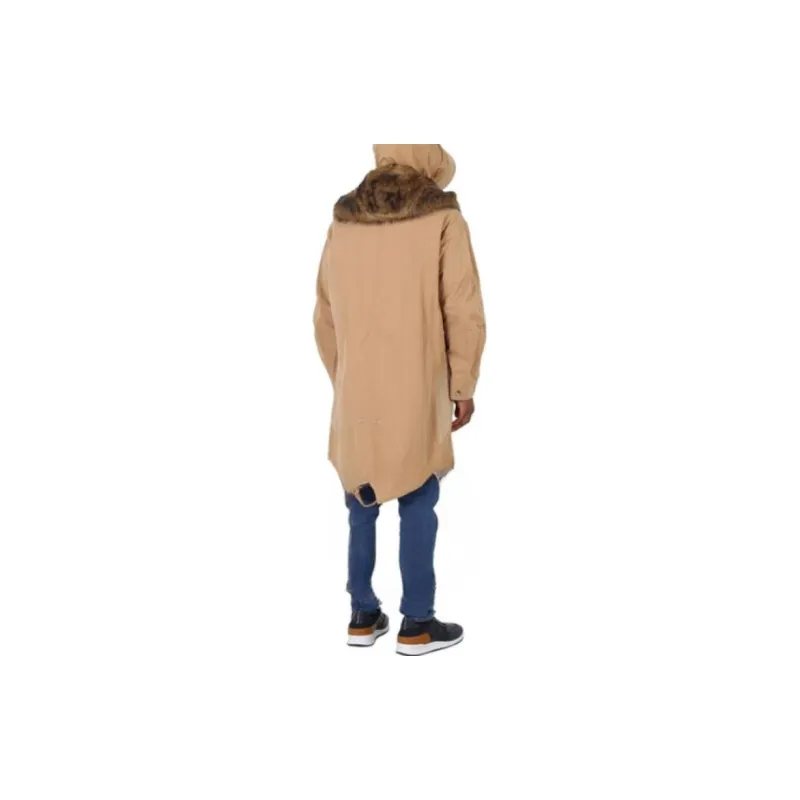 Burberry Coats Men Brown-2