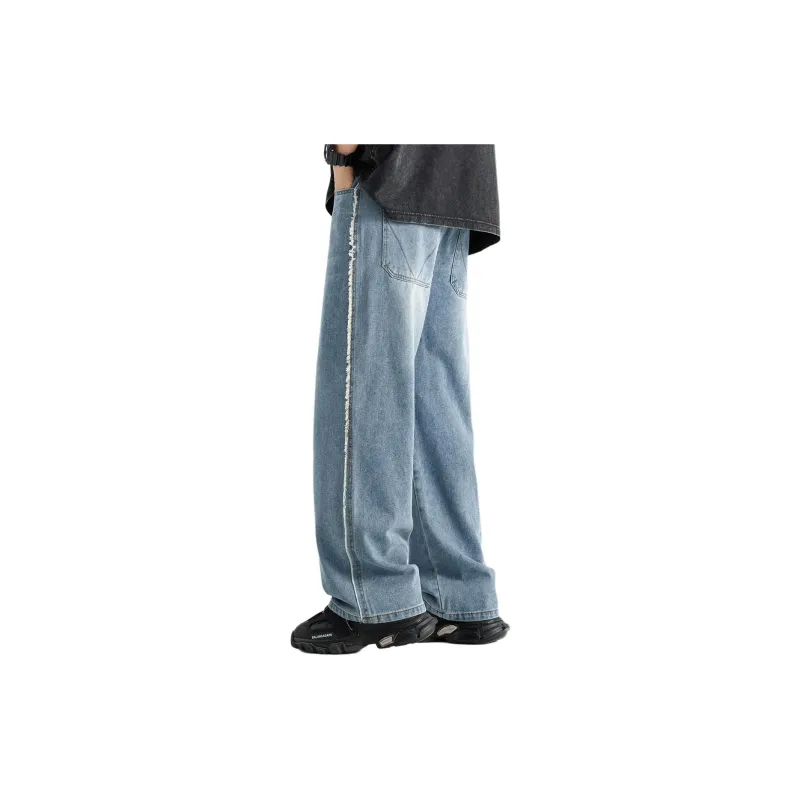 Tonlion Jeans Men Blue Gray-1