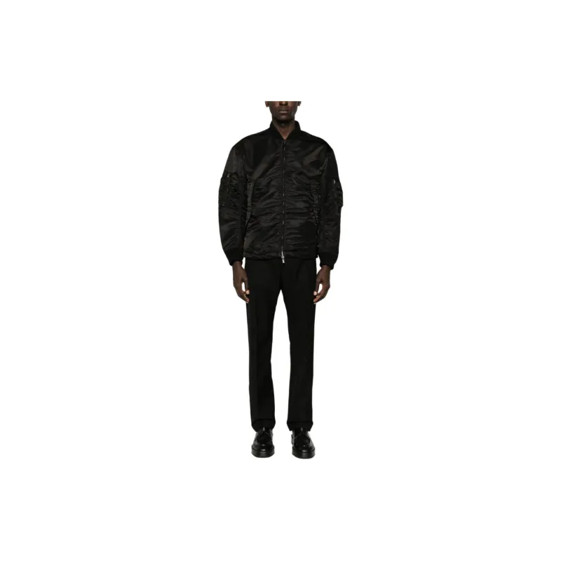 EMPORIO ARMANI FW23 Jackets Coats Men's Black-2
