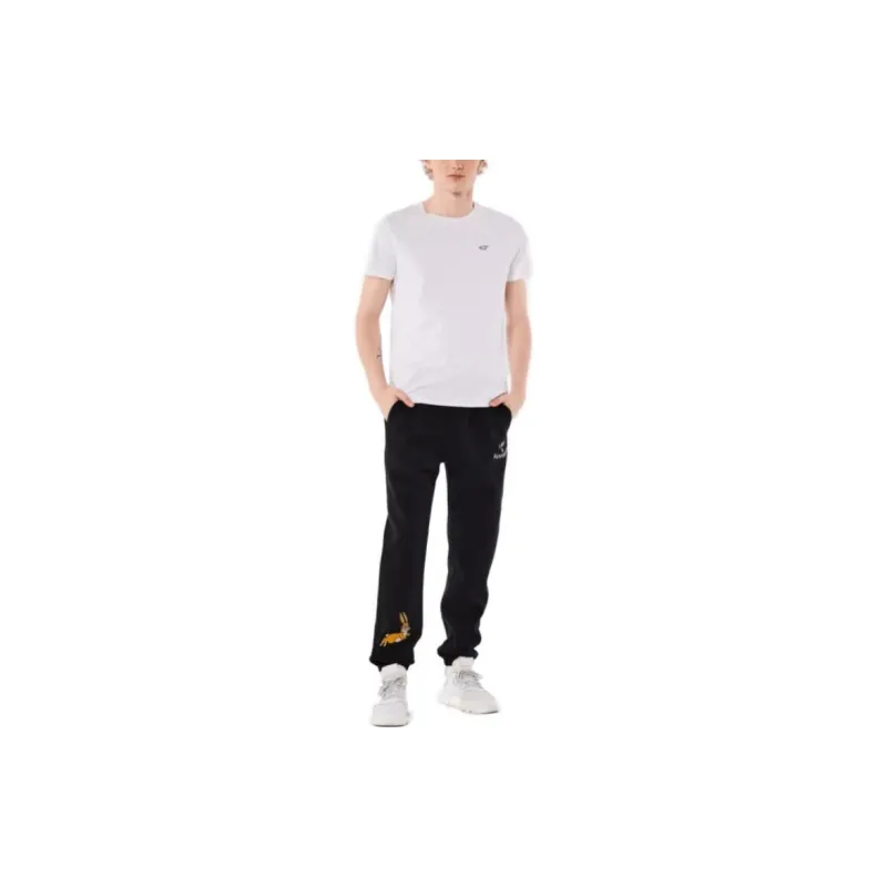 Hollister Casual Pants Men Black-1