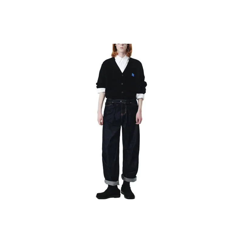 ADER ERROR Trs Tag V neck Cardigan-3