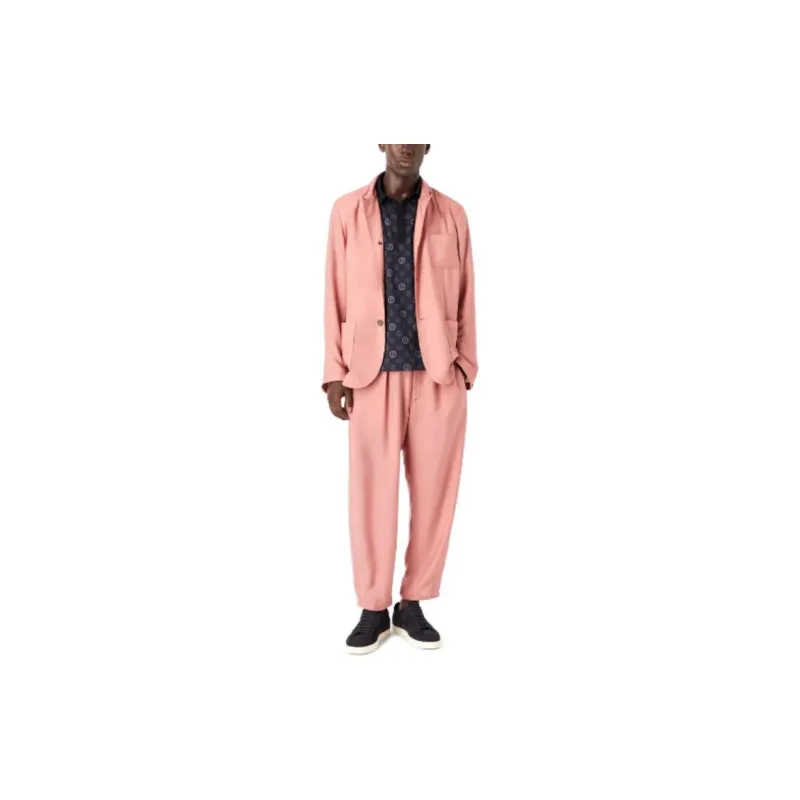 GIORGIO ARMANI FW23 Jackets Coats Men's Pink-1