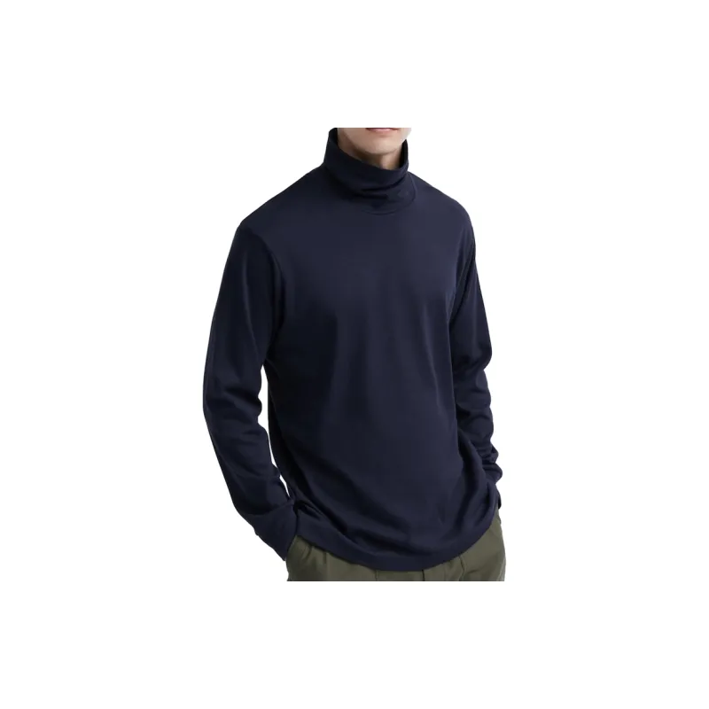 UNIQLO T Shirts Men Navy Blue-1
