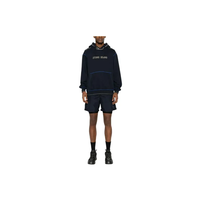 STONE ISLAND Casual Shorts Men's Black-1