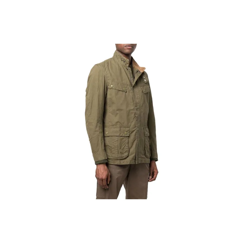 BARBOUR Logo Patch Long Sleeved Jacket-2