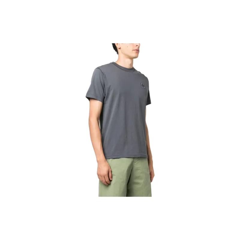 STONE ISLAND Compass patch Cotton T shirt-3