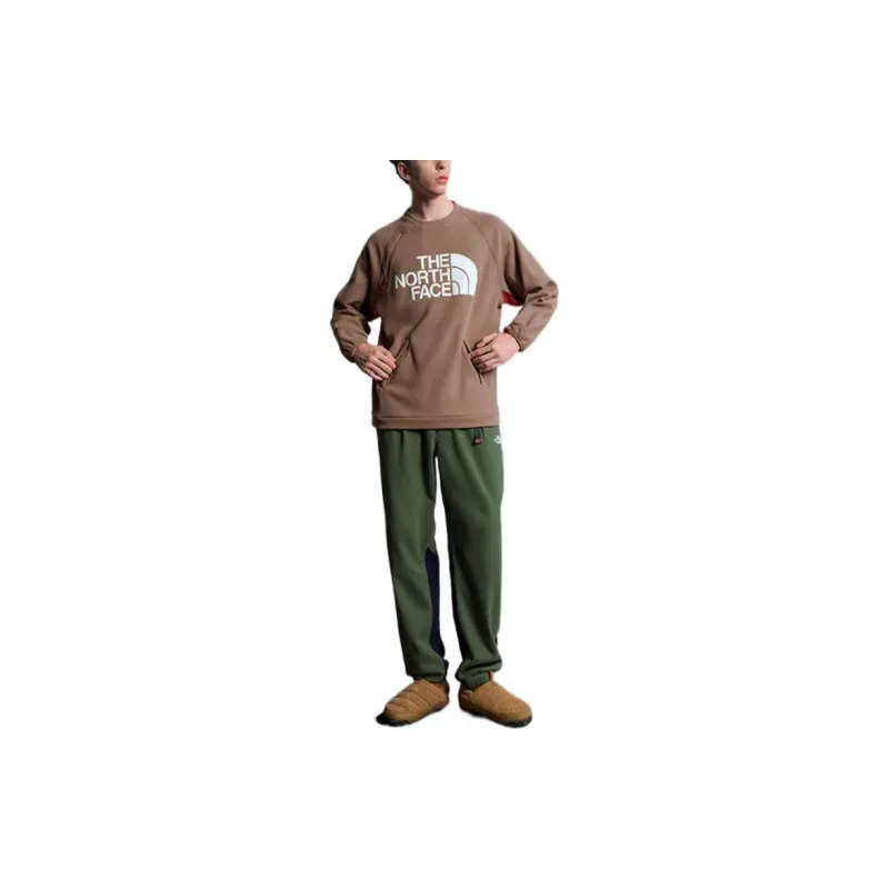 THE NORTH FACE Knitted Sweatpants Men's Green-3