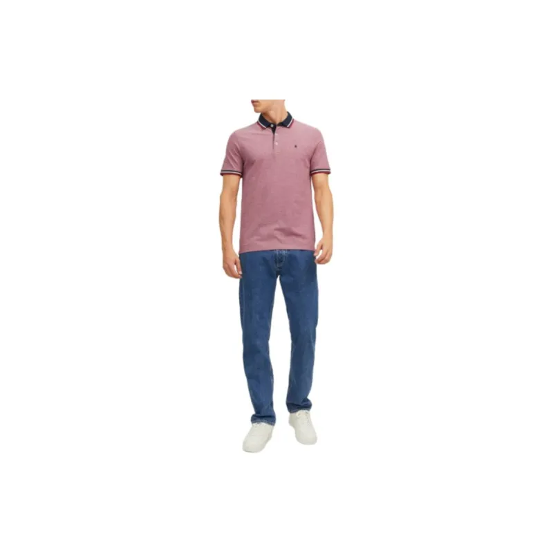 JACK JONES· Polo Shirt Men's Pink-2