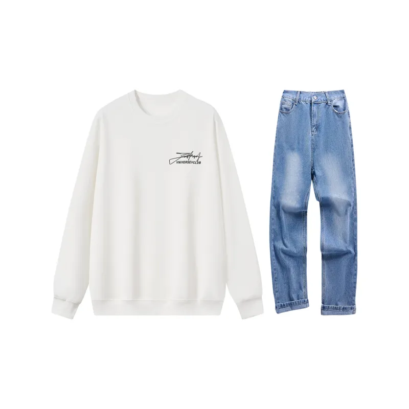 VniVerseVClub Sweatshirt Set Unisex-1