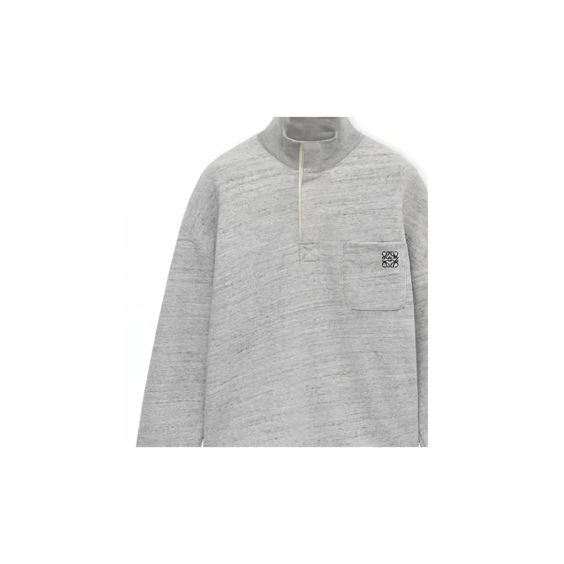 LOEWE High Neck Sweatshirt In Cotton-4