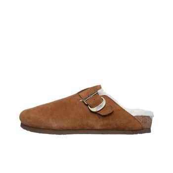 Skechers Arch Fit Slip Resistant Wrap toe Slippers Women's Brown