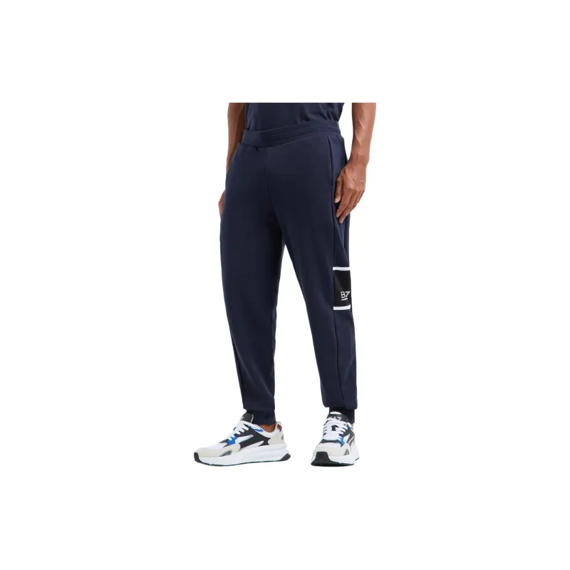EMPORIO ARMANI EA7 SS24 Casual Pants Men's Navy Blue-3