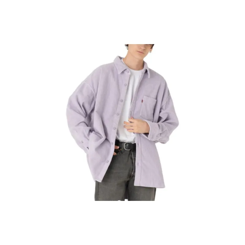Levis Shirts Men Light Purple-2