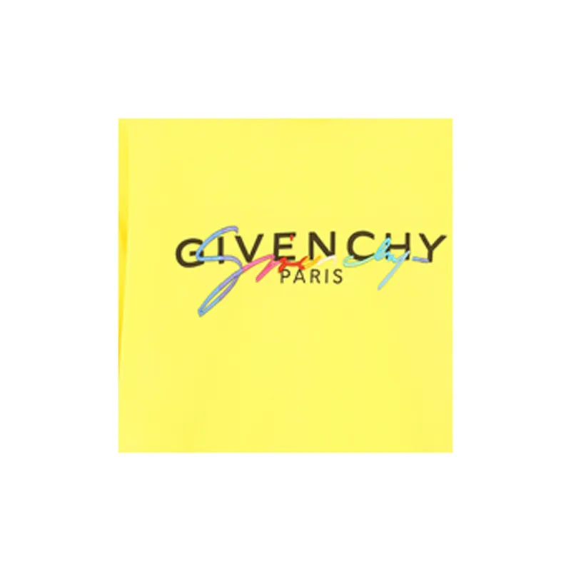 Givenchy T-Shirts Men Yellow-5