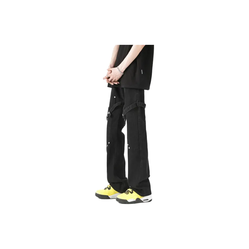 GEOFFREY B. SMALL Jeans Unisex Black-4