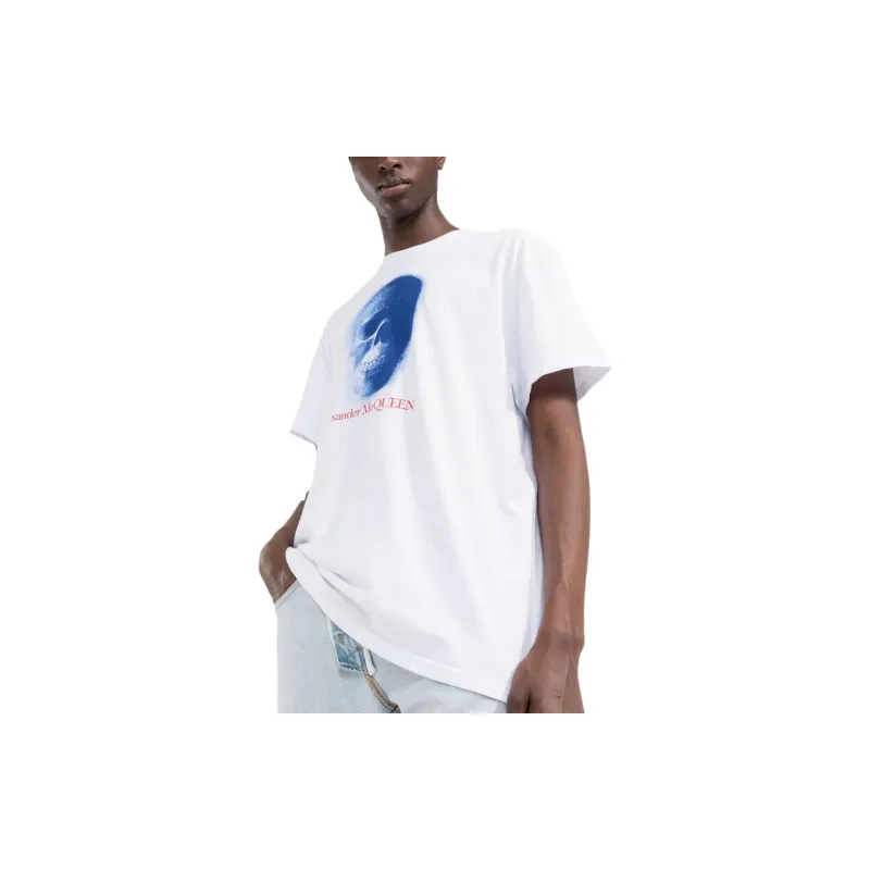 Alexander McQueen Graphic Printed Crewneck T Shirt-4