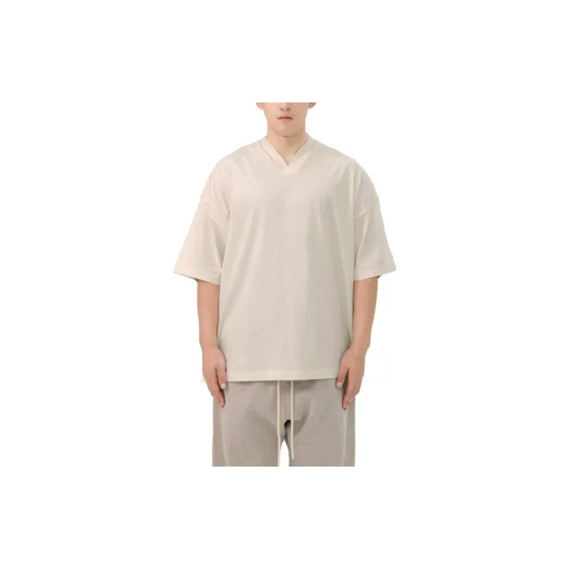 Fear Of God Essentials FW23 Cloud Series Regular T Shirt Men's Smoke Cloud Gray/Silver Cloud-4