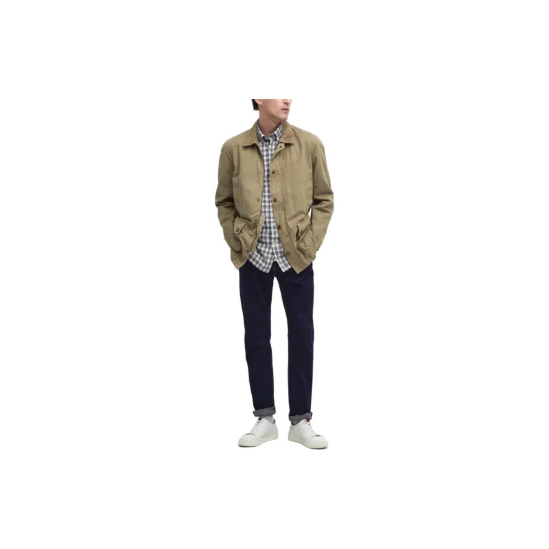 BARBOUR Ashby Logo Embroidered Jacket-1