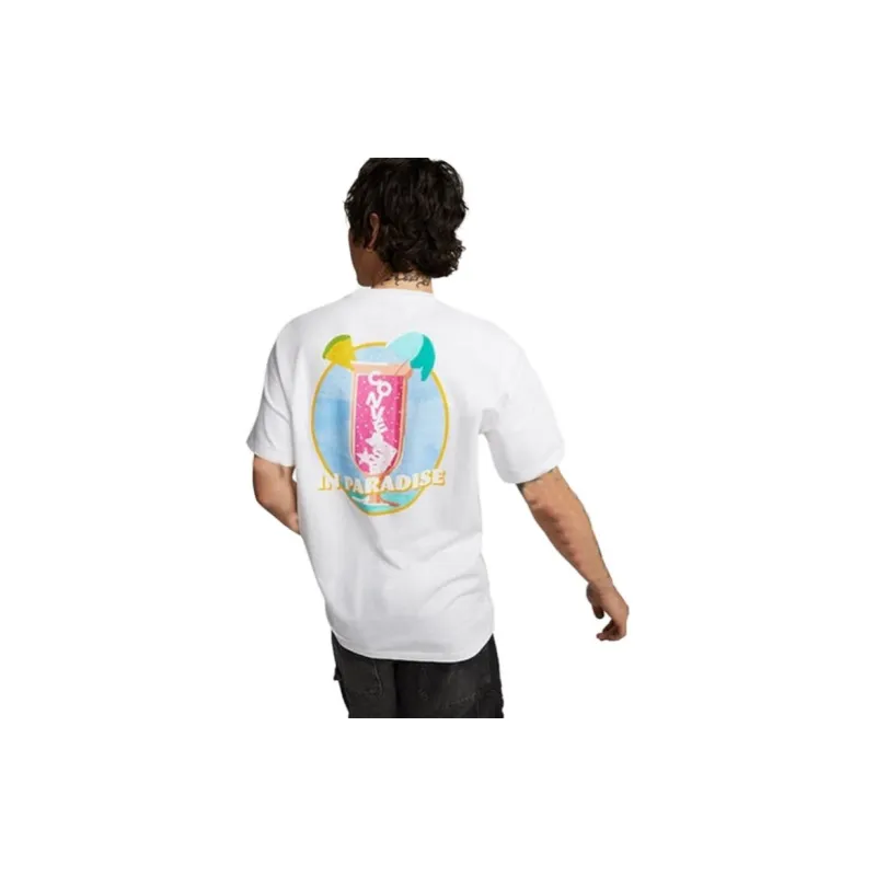 Converse Tropical Drink T Shirt Men's White-2