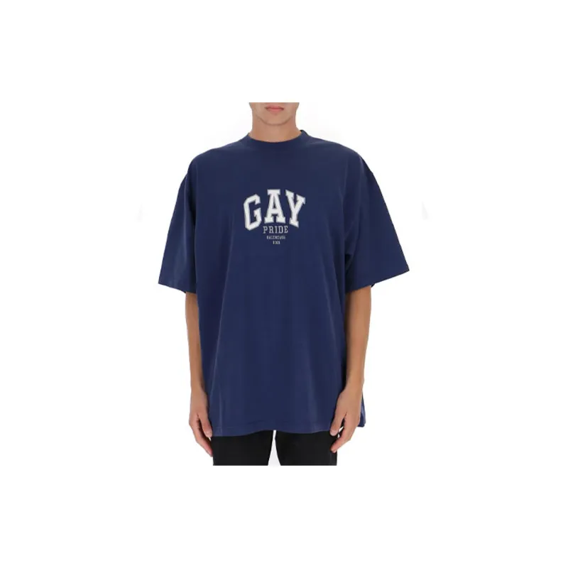 Balenciaga Pride 2021 Oversized Tee-3