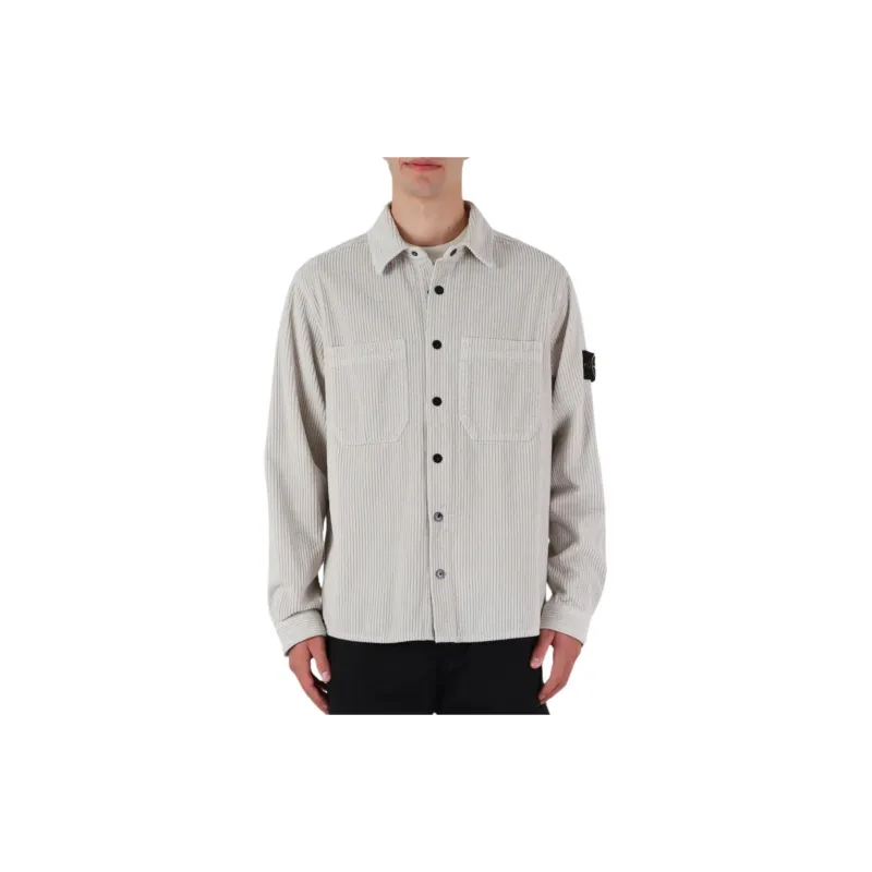 STONE ISLAND Shirt Men's Gypsum-2