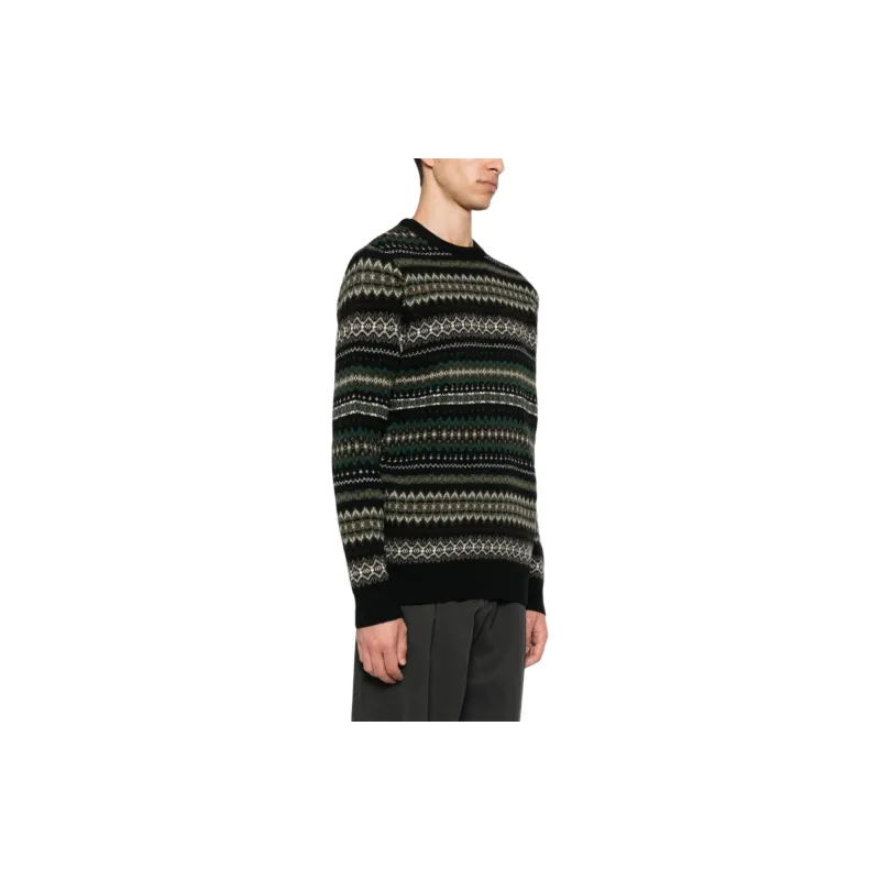 BARBOUR Fair Isle knit Sweater-3