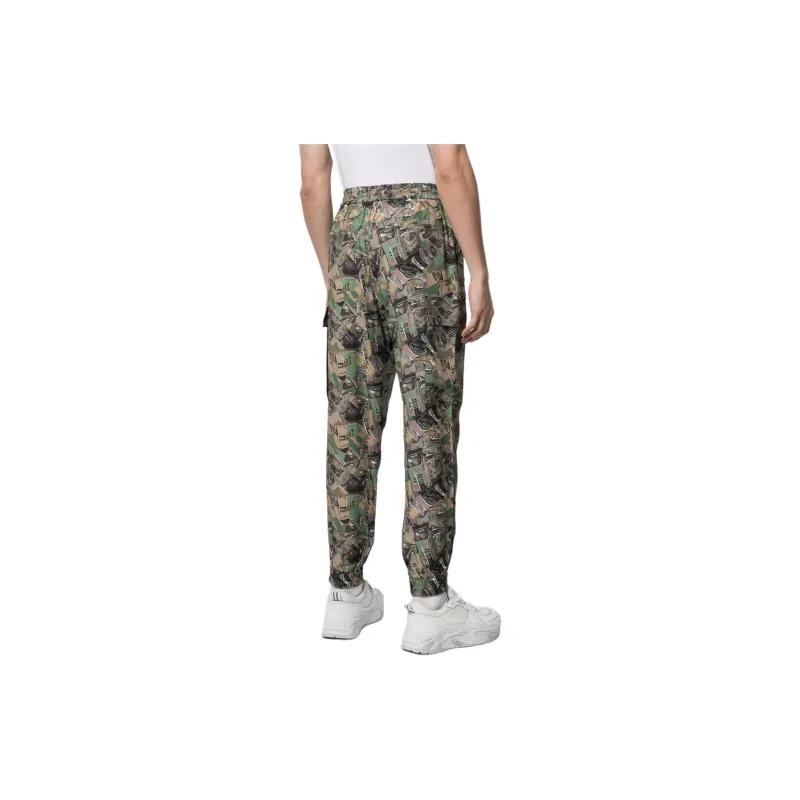 Iceberg Graphic Camouflage print Track Pants-2