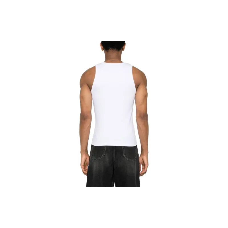 OFF-WHITE Logo-print Cotton Tank Top-2