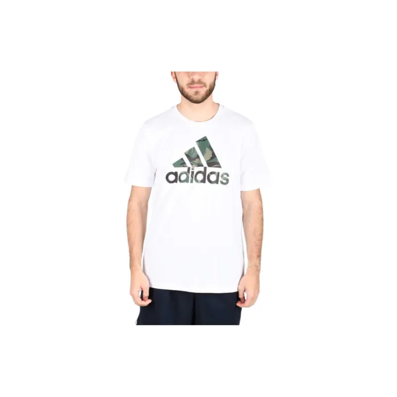 Adidas T Shirts Men White-1