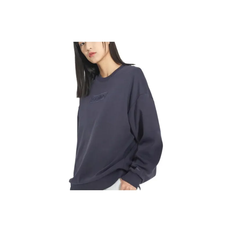 LiNing Sweatshirt Winter Unisex Black-3