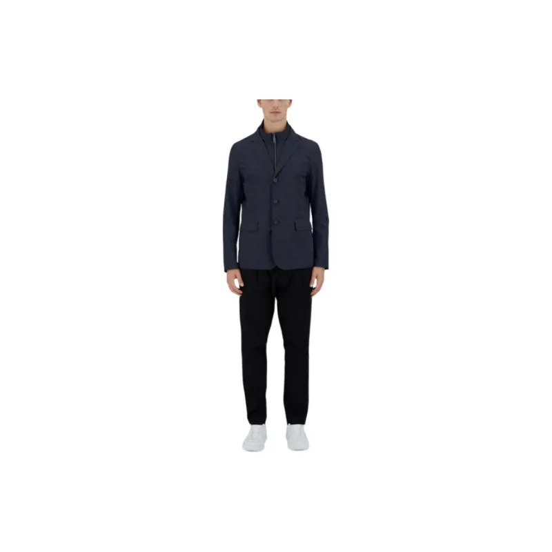 HERNO Buttoned Layered Jacket-5