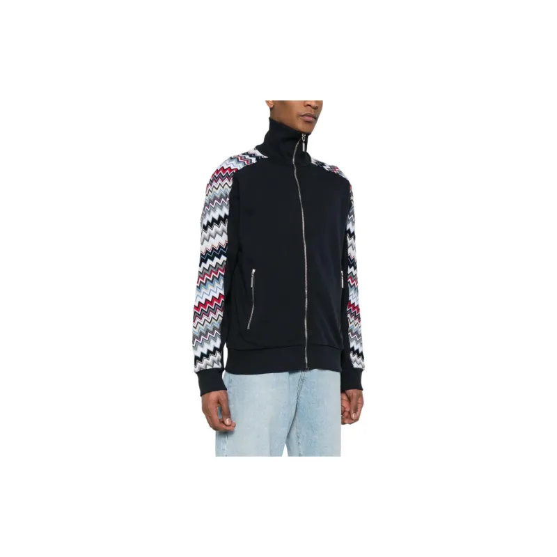 MISSONI SS24 Jackets Coats Men's Navy-3