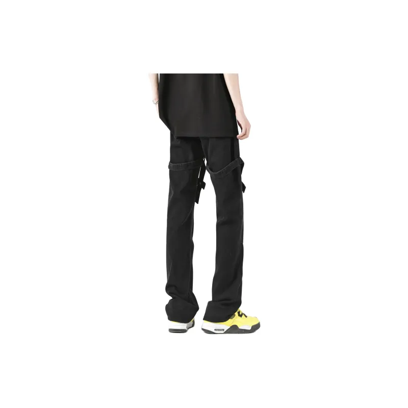 GEOFFREY B. SMALL Jeans Unisex Black-3