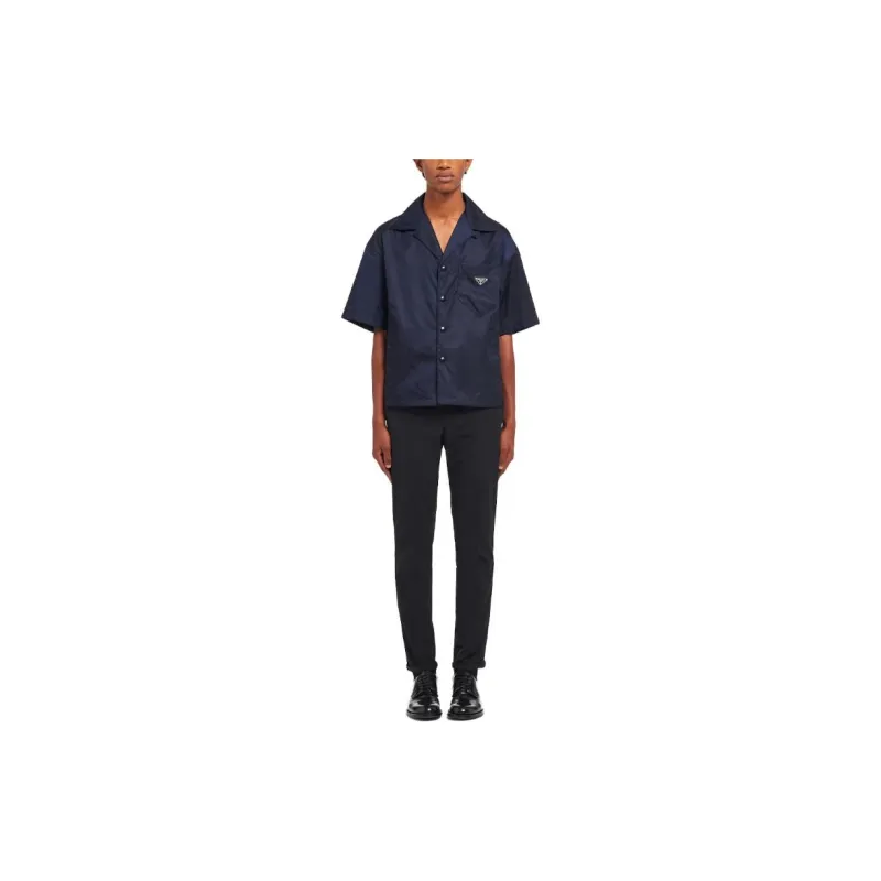 PRADA Shirts Men Blue-1