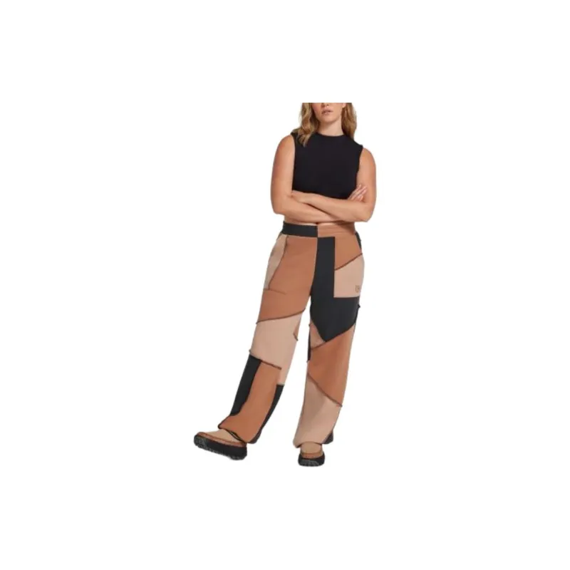 UGG All Gender Raini Piecework Pant Casual Pants Unisex Brown-2