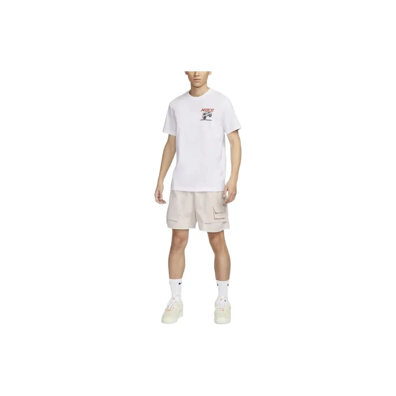Nike Life Casual Shorts Men's Light Rosewood Umber-1
