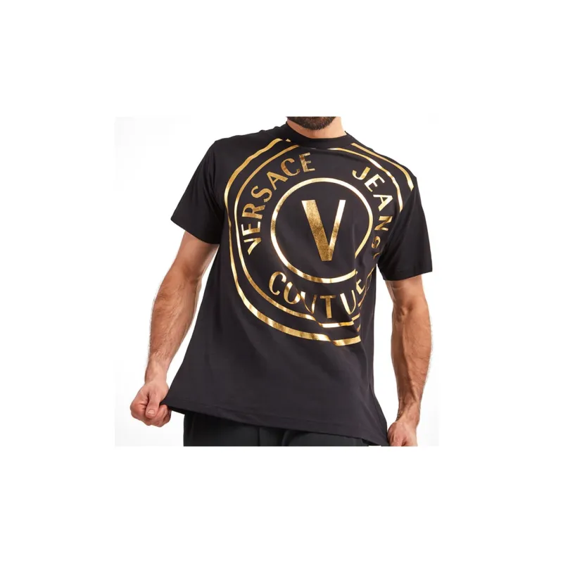 VERSACE JEANS COUTURE T Shirts Men Black-5