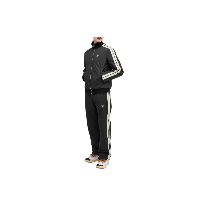 PALM ANGELS Monogram Padded Track Jacket-2
