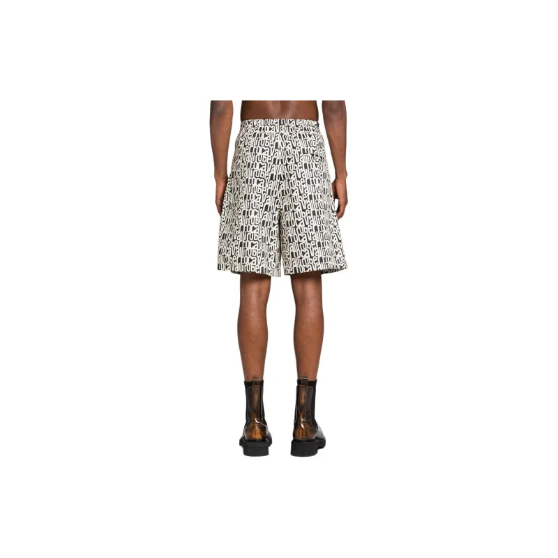 Roberto Cavalli Logo print Elasticated Shorts-4