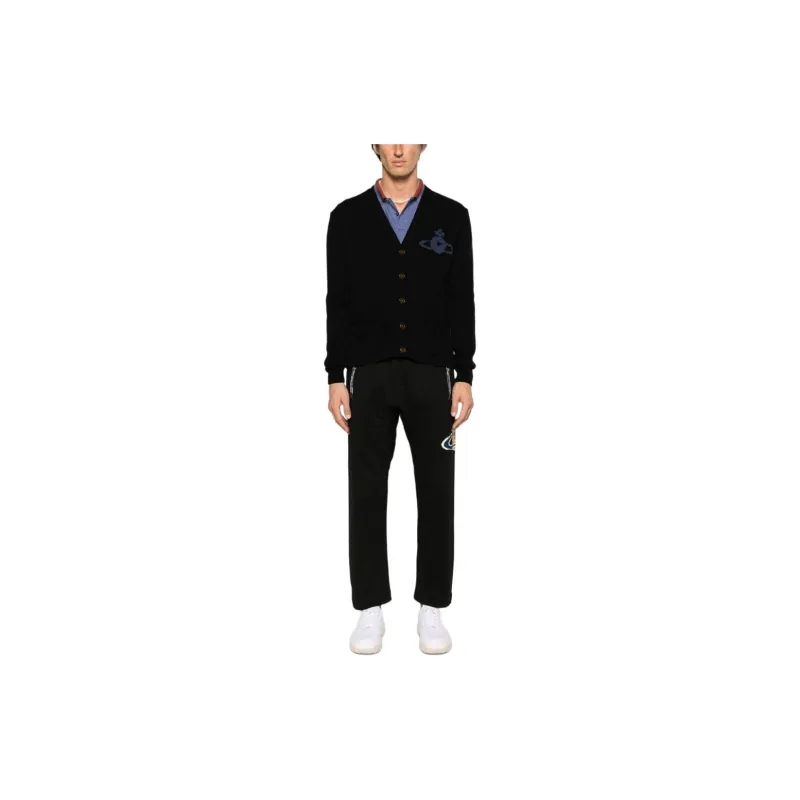 Vivienne Westwood Alex Orb Intarsia Knitted Cardigan-1
