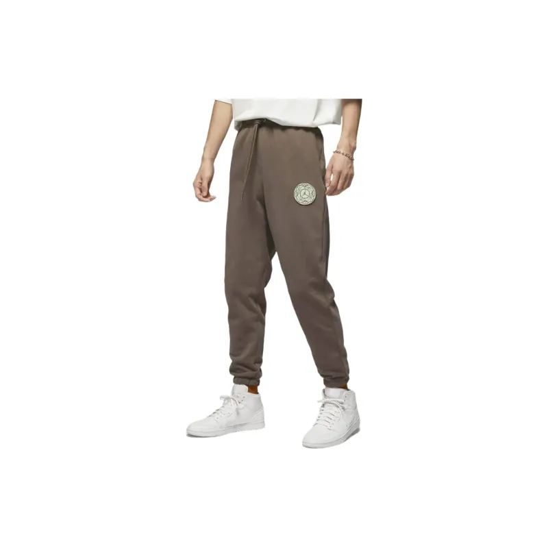 Jordan CNY Knitted Sweatpants Men Light Umber-3
