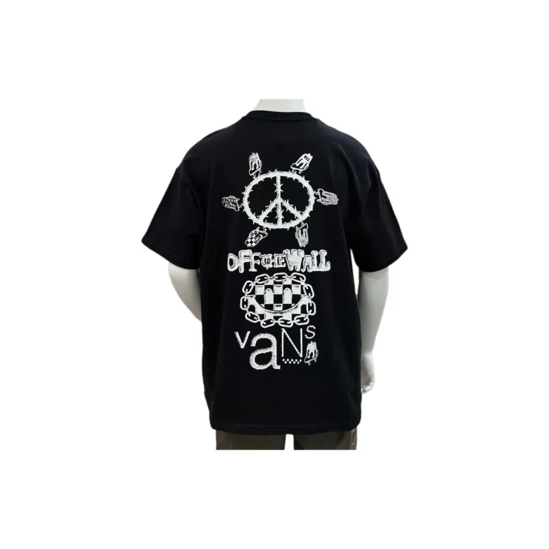 Vans Asian Artist Co brand T Shirt Men's Black-2