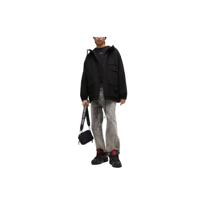 HUGO BOSS Ripstop Hooded Cargo Jacket-3